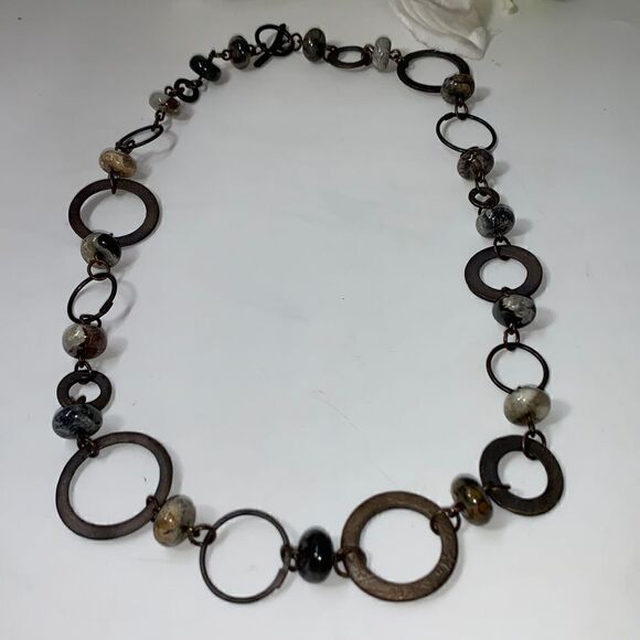 Genuine Semi Precious Stone Necklace - Picture 1 of 4